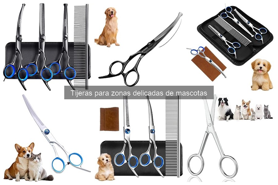 Alternativas a tijeras para zonas delicadas de mascotas