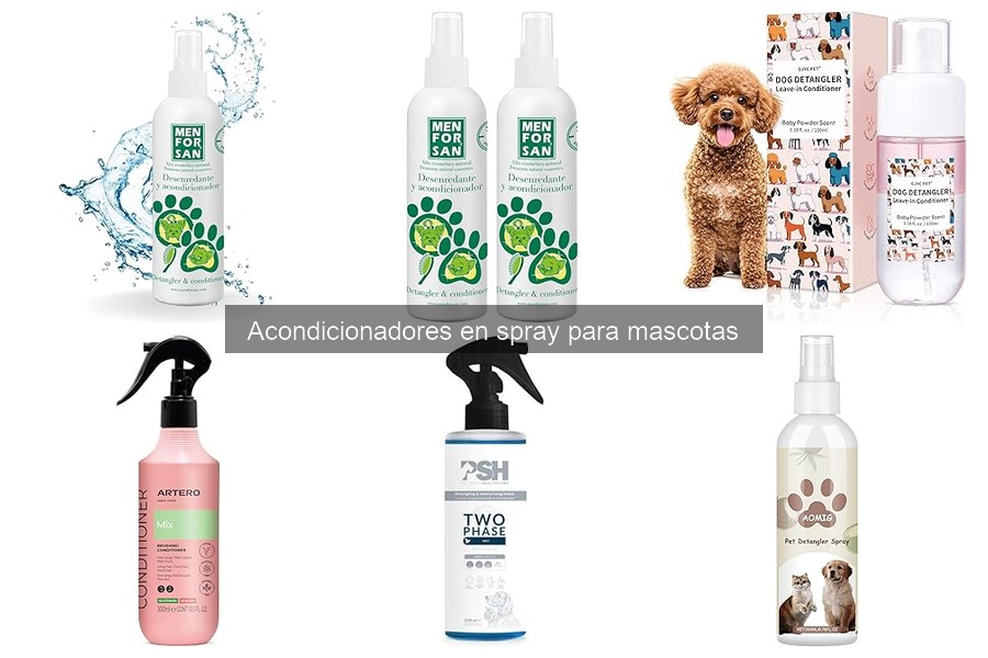 Alternativas al Acondicionador en Spray para Mascotas
