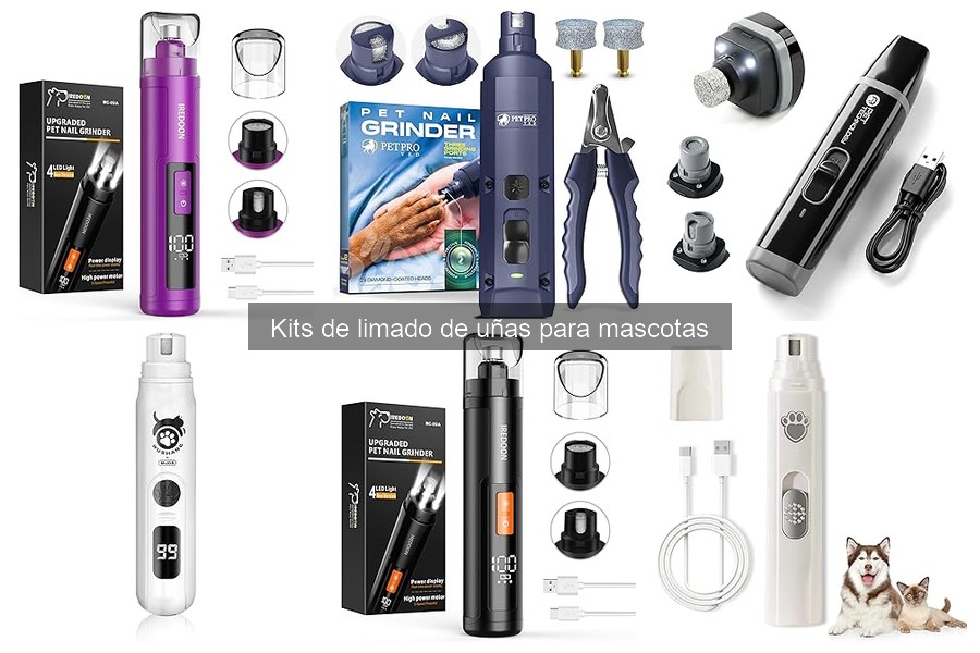 Alternativas al kit de limado de uñas para mascotas