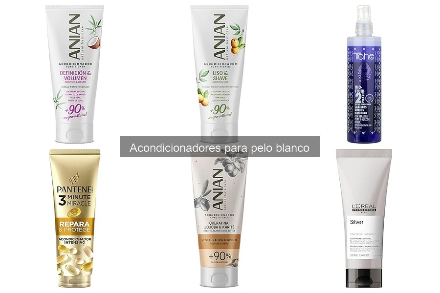 Alternativas Efectivas a Acondicionadores para Pelo Blanco