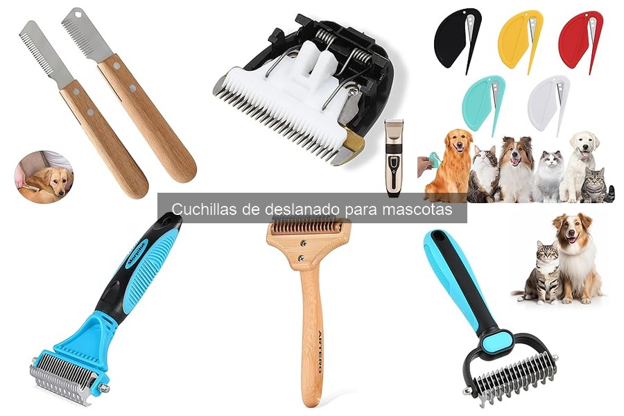 Alternativas efectivas a las cuchillas de deslanado para mascotas