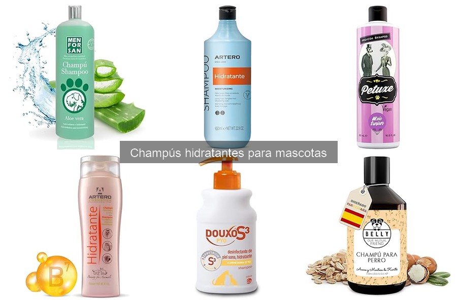 Alternativas naturales a champús hidratantes para mascotas