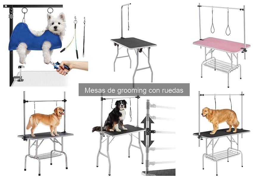 Aspectos Clave para Comprar Mesas de Grooming con Ruedas