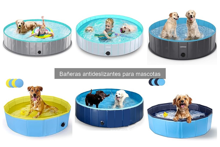 Bañeras antideslizantes para mascotas: ¿qué son y sus beneficios?