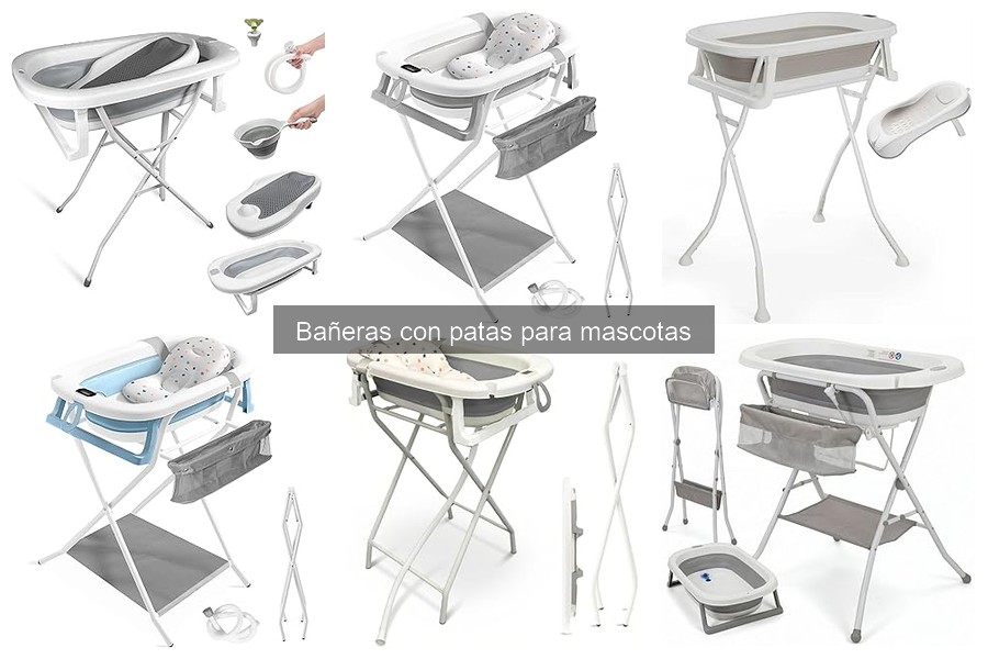 Bañeras con patas: ¿Son adecuadas para todas las razas de mascotas?