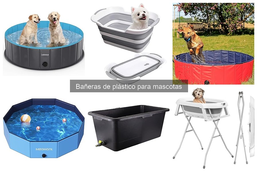 Bañeras de plástico para mascotas: definición y beneficios