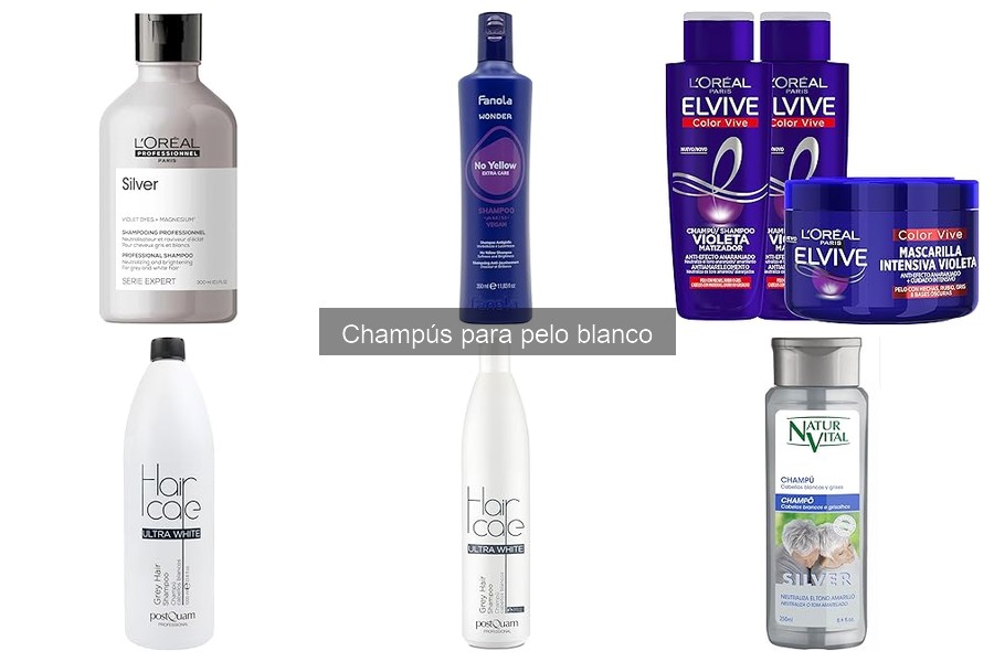 Beneficios de champús para pelo blanco en mascotas