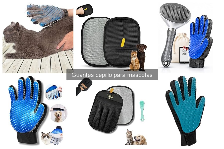 Beneficios de los guantes cepillo para grooming de mascotas