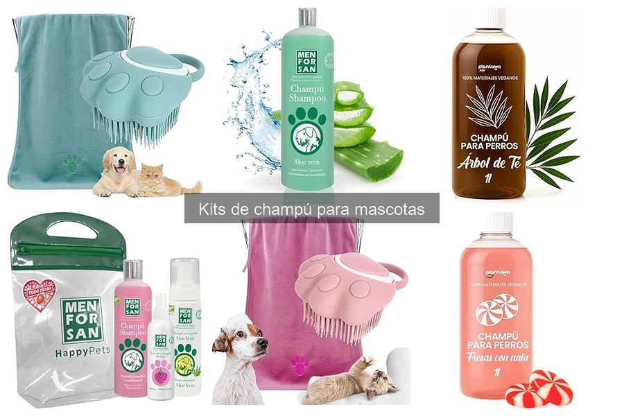 Beneficios de los Kits de Champú para Mascotas