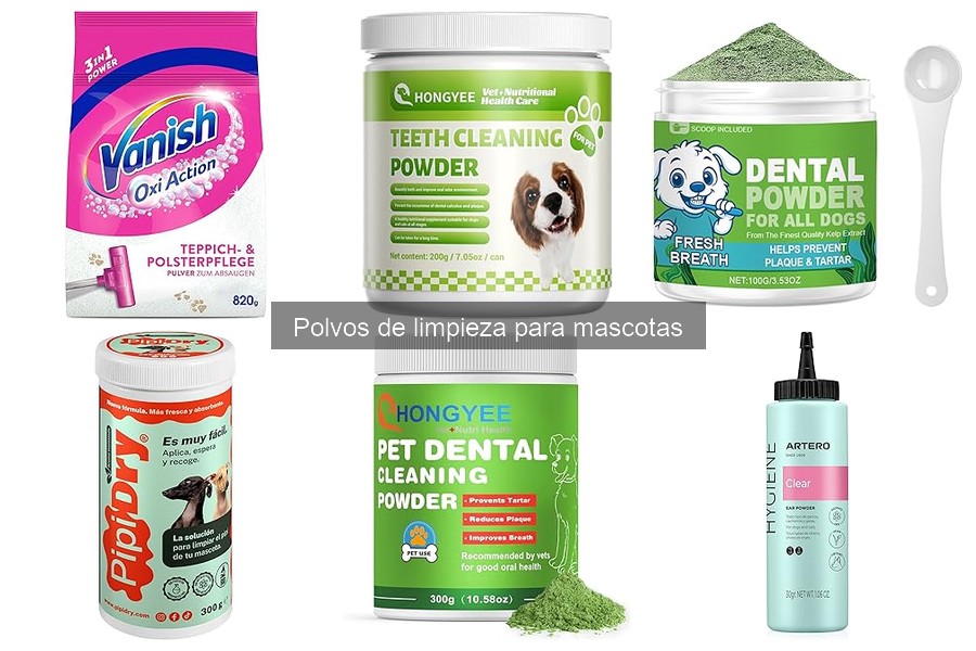 Beneficios de los polvos de limpieza para mascotas en casa