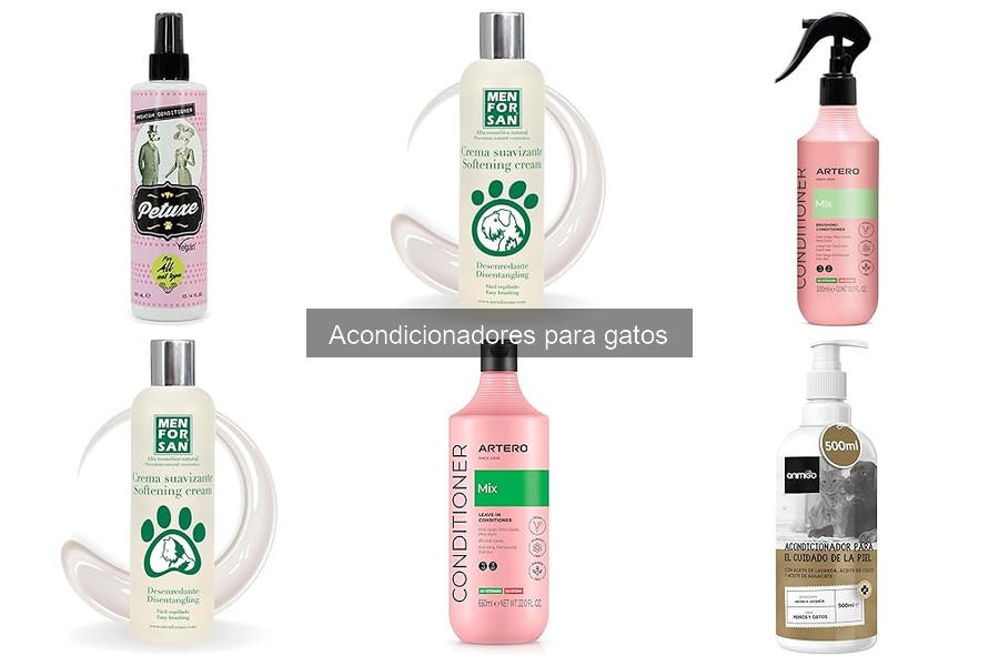 Beneficios de usar acondicionador en gatos para un pelaje suave