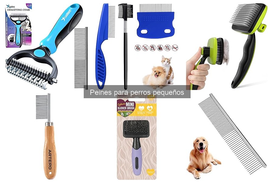 Beneficios de usar peines para perros pequeños en casa