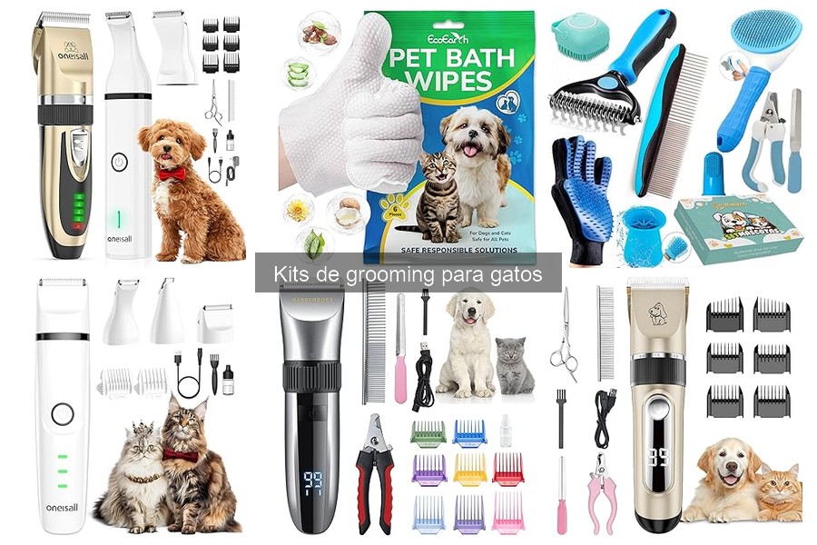 Beneficios de Usar un Kit de Grooming para Gatos en Casa