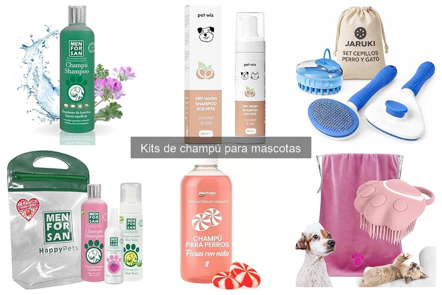 Champús ecológicos en kits para mascotas: ¿realmente valen la pena?