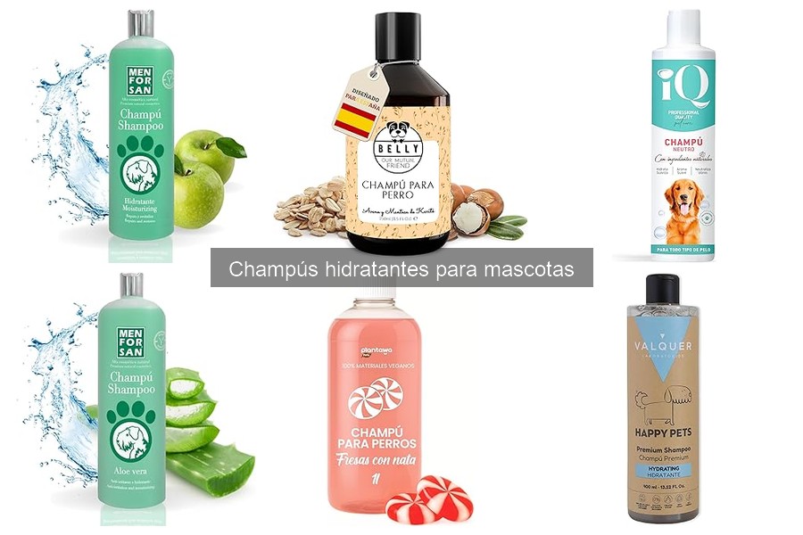 Champús Hidratantes para Mascotas con Piel Sensible