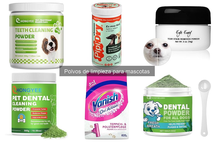 Cómo almacenar polvos de limpieza para mascotas de forma correcta