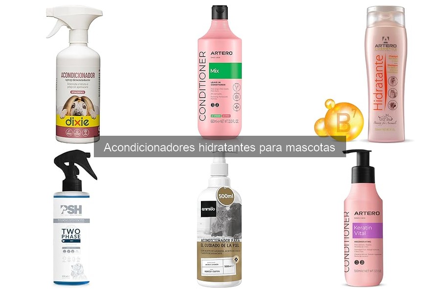 Cómo aplicar acondicionador hidratante en mascotas correctamente