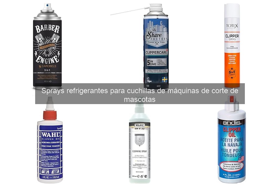 Cómo aplicar sprays refrigerantes en cuchillas de corte