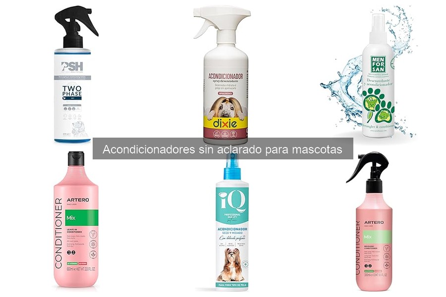 Cómo aplicar un acondicionador sin aclarado en tu mascota