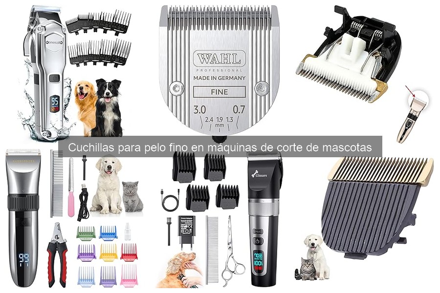 Cómo elegir cuchillas para pelo fino en máquinas de corte