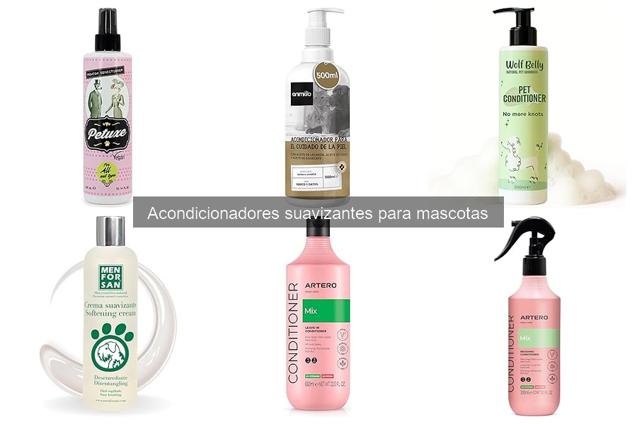 Cómo elegir el acondicionador suavizante ideal para tu mascota