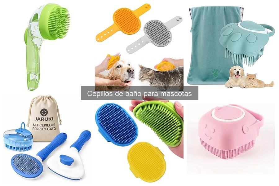 Cómo elegir el cepillo de baño ideal para tu mascota