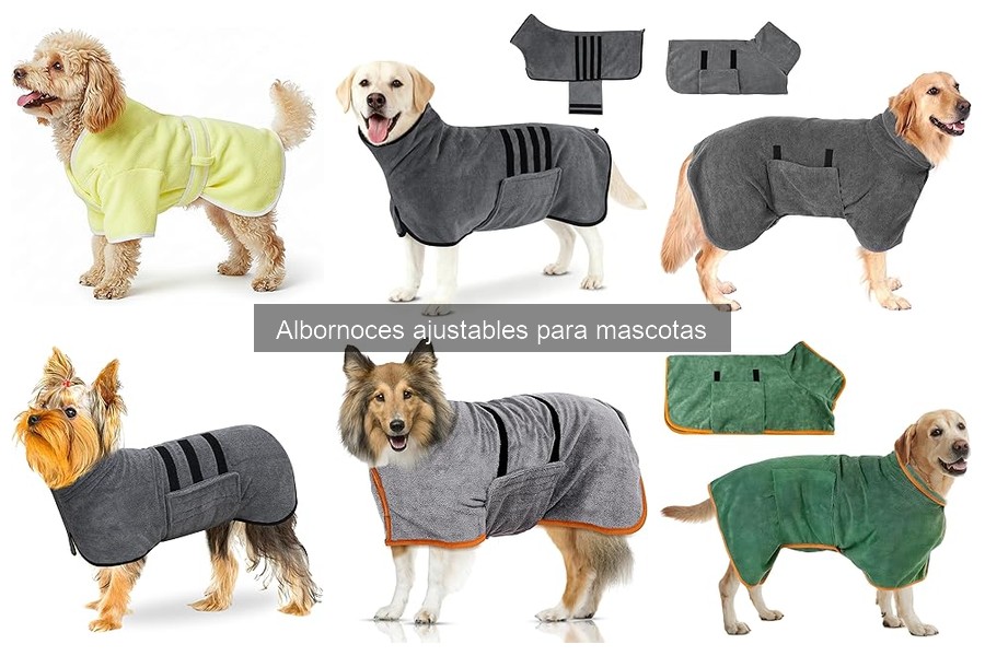 Cómo elegir el mejor albornoz ajustable para tu mascota