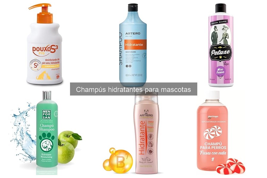 ** Cómo elegir el mejor champú hidratante para tu mascota
