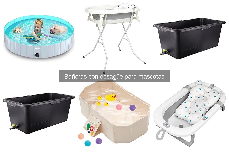 Cómo elegir la bañera con desagüe ideal para tu mascota