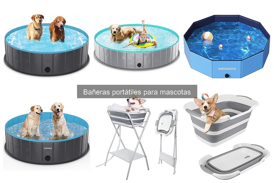 Cómo elegir la bañera portátil perfecta para tu mascota