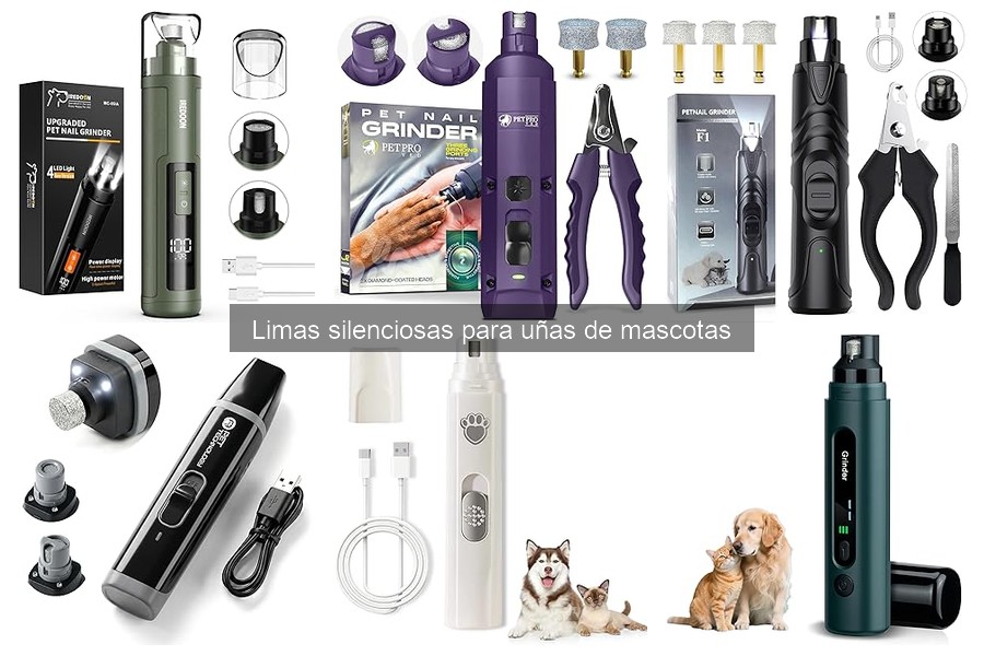 Cómo elegir la lima silenciosa ideal para tu mascota