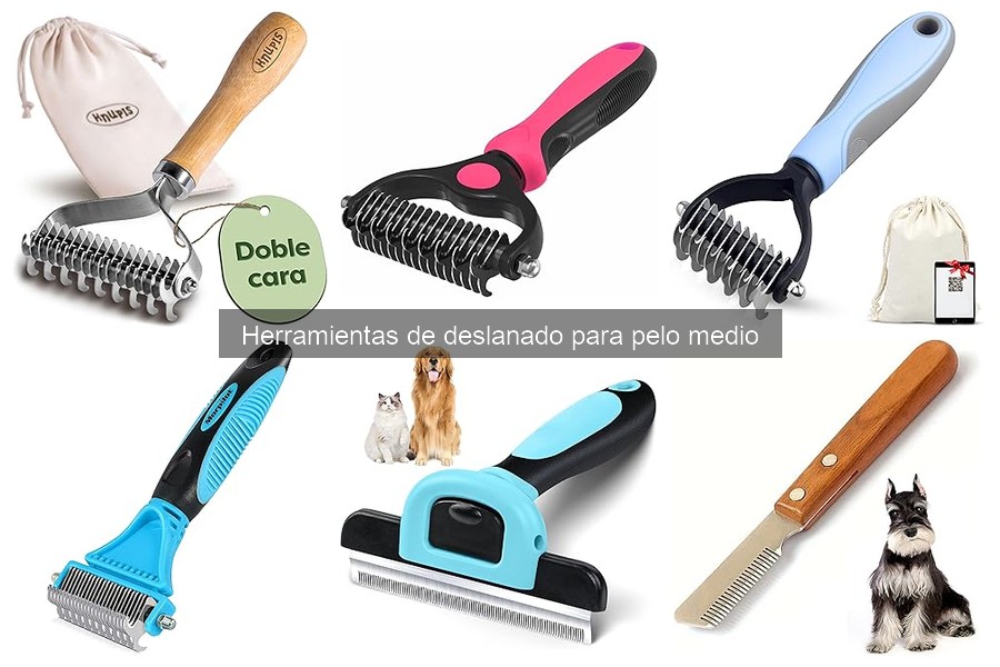 Cómo Elegir la Mejor Herramienta de Deslanado para Pelo Medio