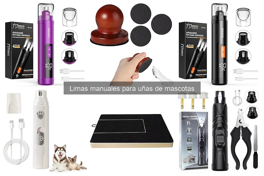 Cómo elegir la mejor lima manual para uñas de mascotas