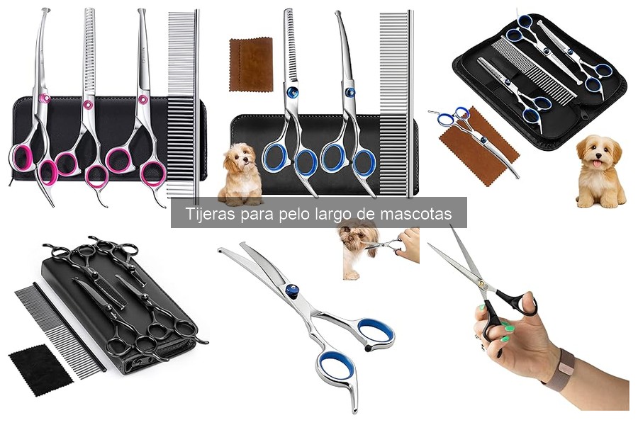 Cómo elegir las mejores tijeras para pelo largo de mascotas