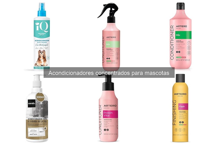 Cómo elegir un acondicionador concentrado para mascotas