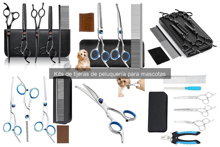 Cómo Elegir un Kit de Tijeras de Peluquería para Mascotas