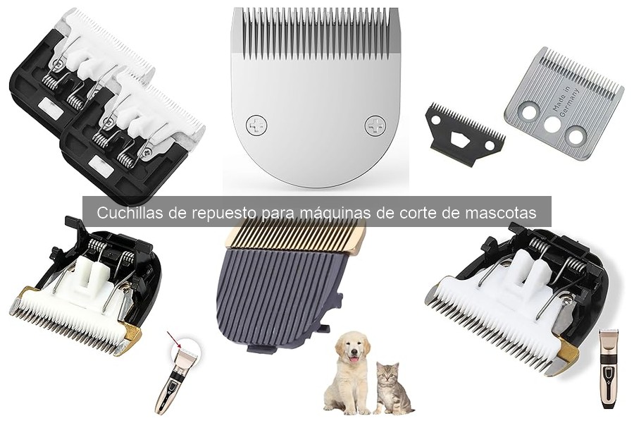 Cómo instalar cuchillas de repuesto en máquinas de corte de mascotas