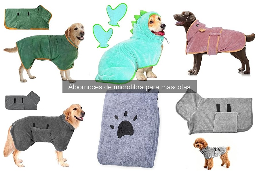 Cómo Lavar y Cuidar un Albornoz de Microfibra para Mascotas