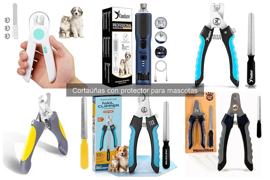 Cómo limpiar y mantener cortaúñas con protector para mascotas
