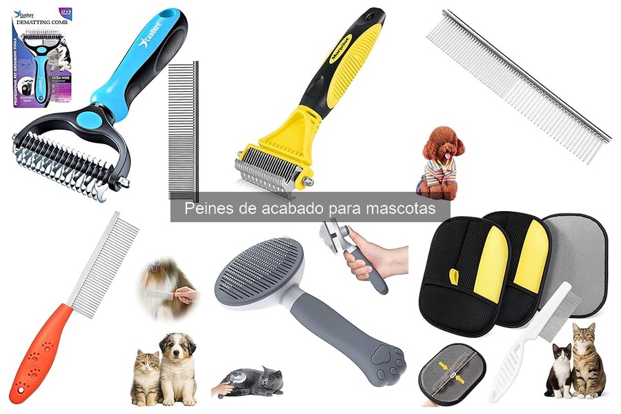 Cómo Limpiar y Mantener Peines de Acabado para Mascotas