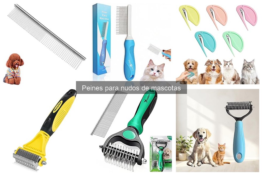 Cómo Limpiar y Mantener Tu Peine para Nudos de Mascotas