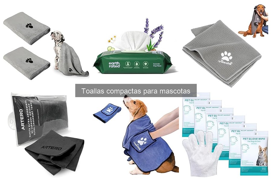 Cómo Llevar Toallas Compactas para Mascotas de Manera Efectiva