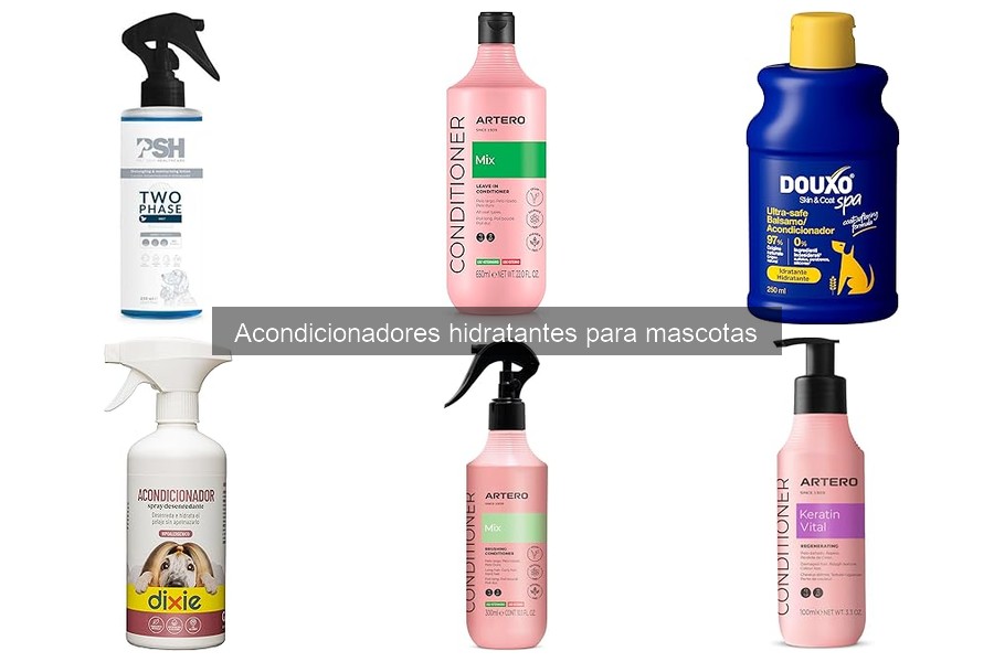 Cómo los Acondicionadores Hidratantes Transforman el Pelaje de tu Mascota