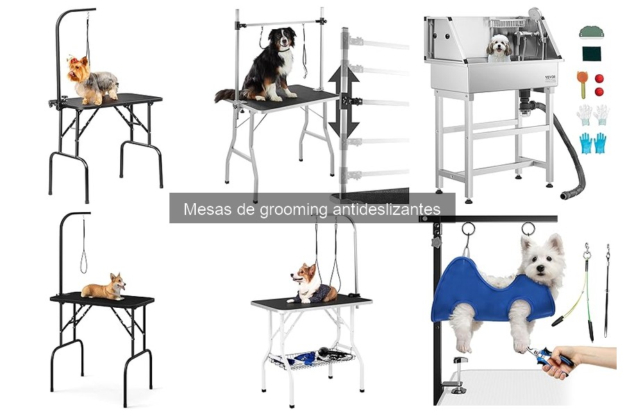 Cómo mantener mesas de grooming antideslizantes en casa