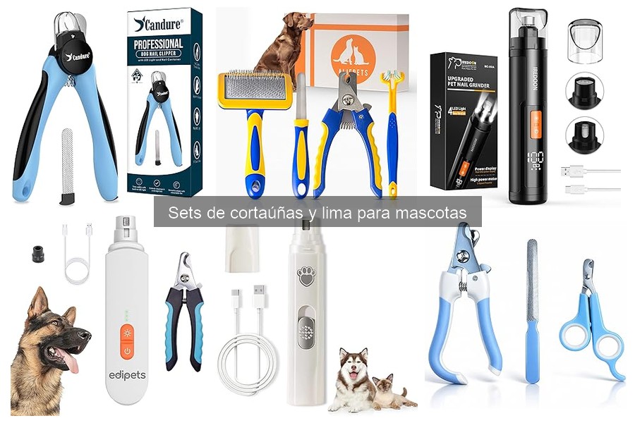 Cómo mantener tu set de cortaúñas y lima para mascotas