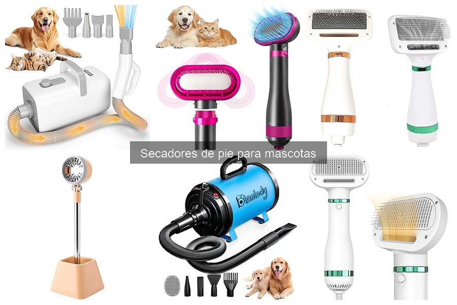 Cómo mantener un secador de pie para mascotas en buen estado