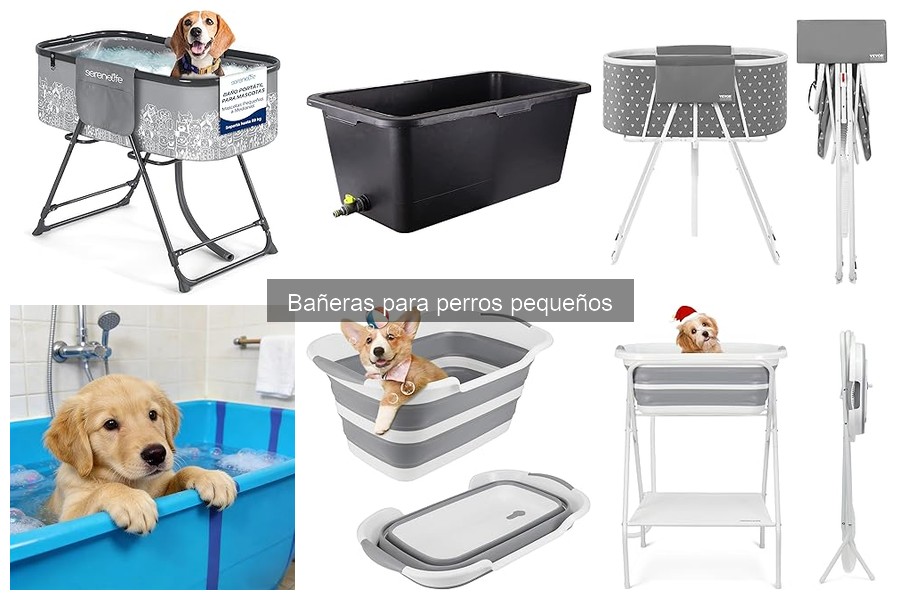 Cómo mantener y limpiar bañeras para perros pequeños
