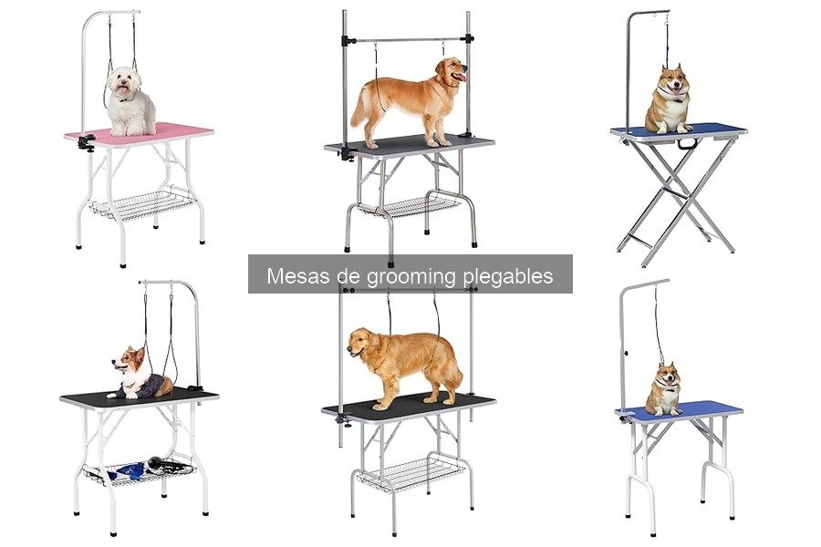 Cómo montar y usar una mesa de grooming plegable