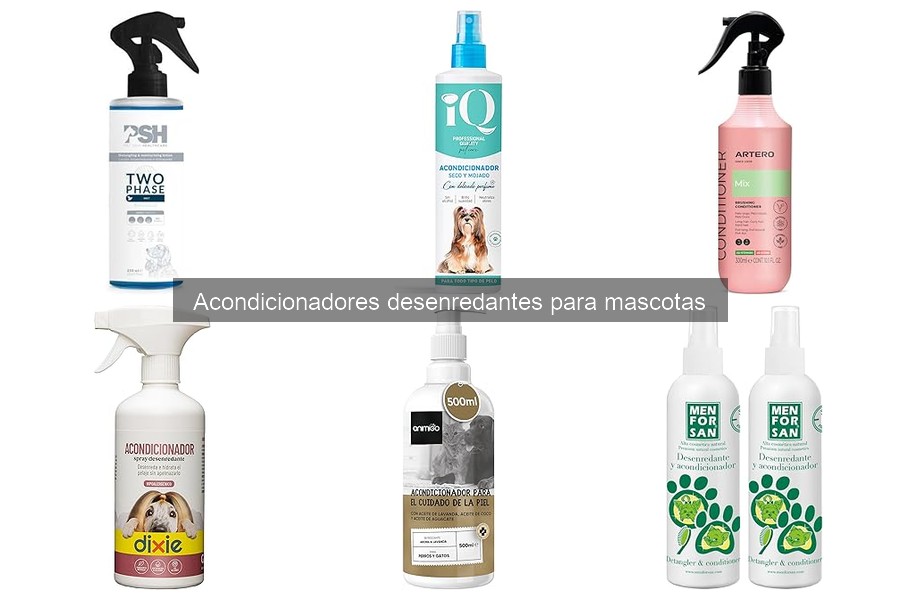 Cómo usar acondicionadores desenredantes para mascotas