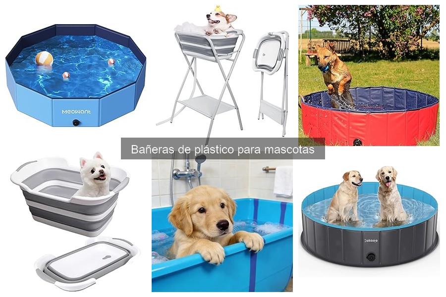 Cómo usar adecuadamente una bañera de plástico para mascotas